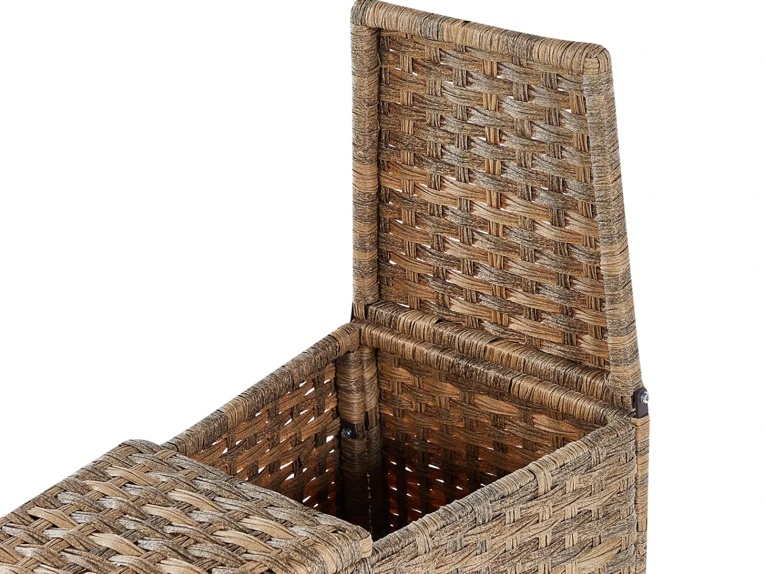 Online Beliani Set da giardino con tavolo 9 posti SEVERO Rattan sintetico (PE) Marrone dorato Bianco Marrone