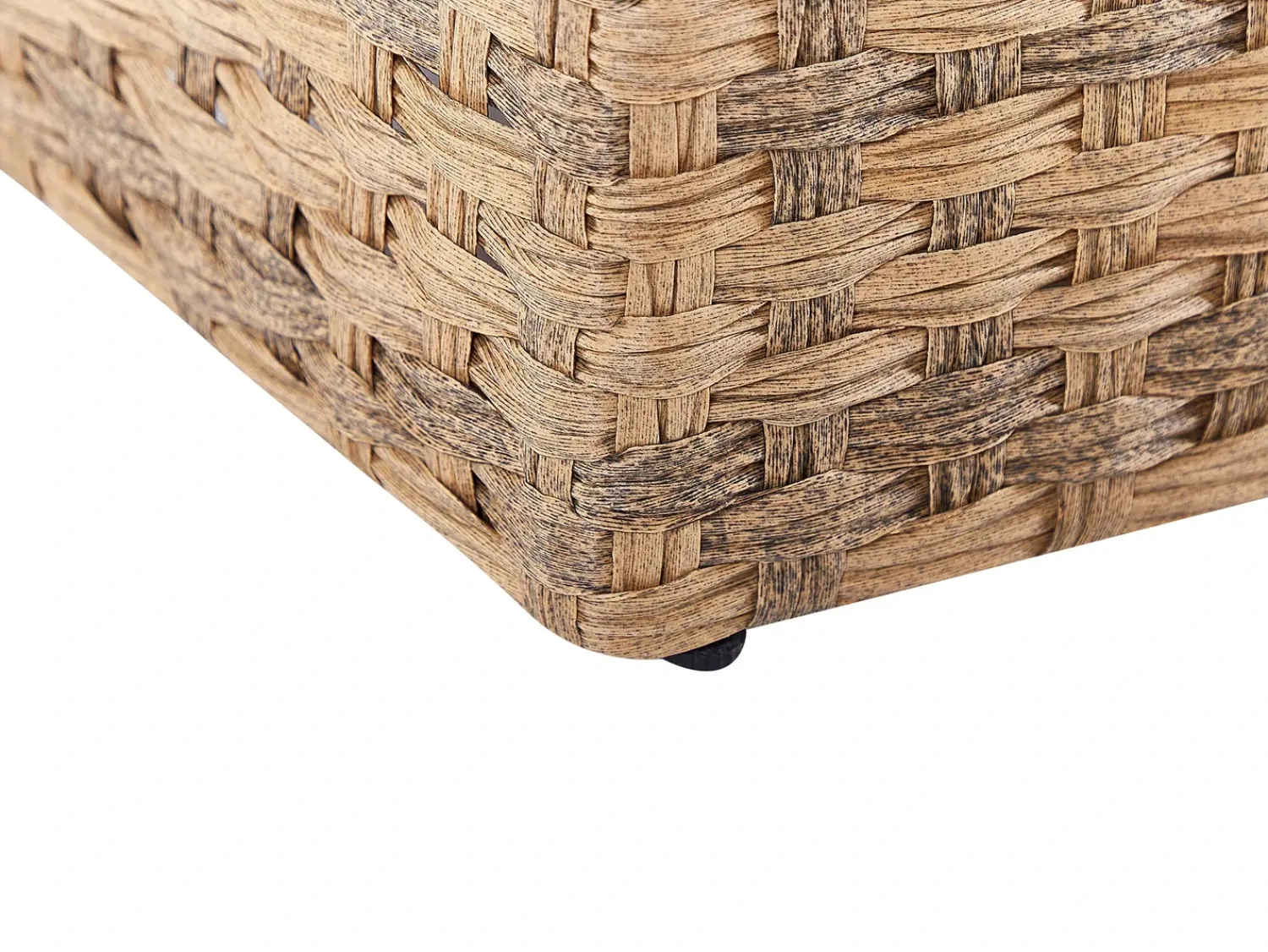 Online Beliani Set da giardino con tavolo 9 posti SEVERO Rattan sintetico (PE) Marrone dorato Bianco Marrone