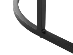 Sale Beliani Set da giardino con tavolo 5 posti MONTEFALCO Metallo Bianco Bianco Nero