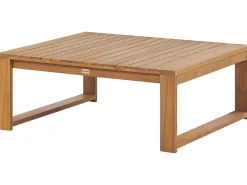 Best Beliani Set da giardino con tavolo 4 posti TIMOR Modulare Legno di acacia certificato Marrone chiaro Beige Grigio Marrone