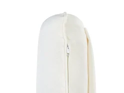 Clearance Beliani Set da giardino con tavolo 2 posti FRASCATI Modulare Legno di acacia certificato Bianco sporco Bianco Marrone