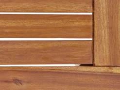 New Beliani Set da giardino con tavolo 2 posti FRASCATI Modulare Legno di acacia certificato Verde oliva Marrone Verde