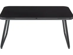 Online Beliani Set da giardino con tavolo 4 posti POMONTE Metallo Nero Grigio Nero