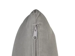 Clearance Beliani Set da giardino con tavolo 4 posti POMONTE Metallo Bianco Bianco Grigio