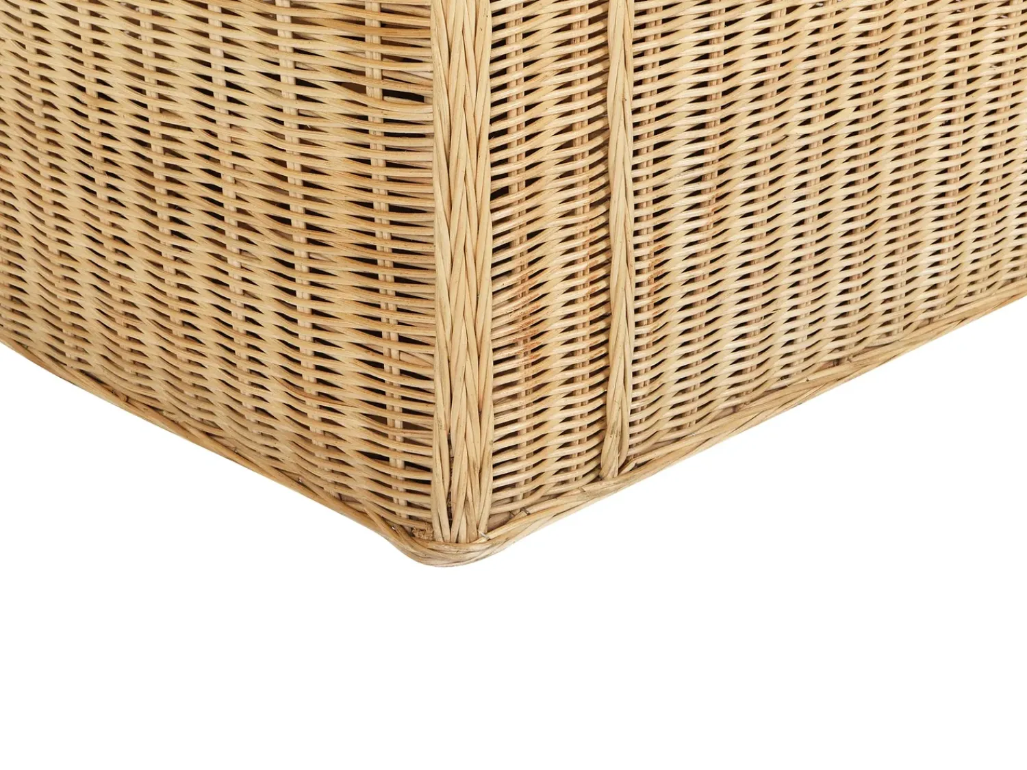 Sale Beliani Set da giardino con tavolo 5 posti LIVADEIA Rattan Naturale Bianco Naturale