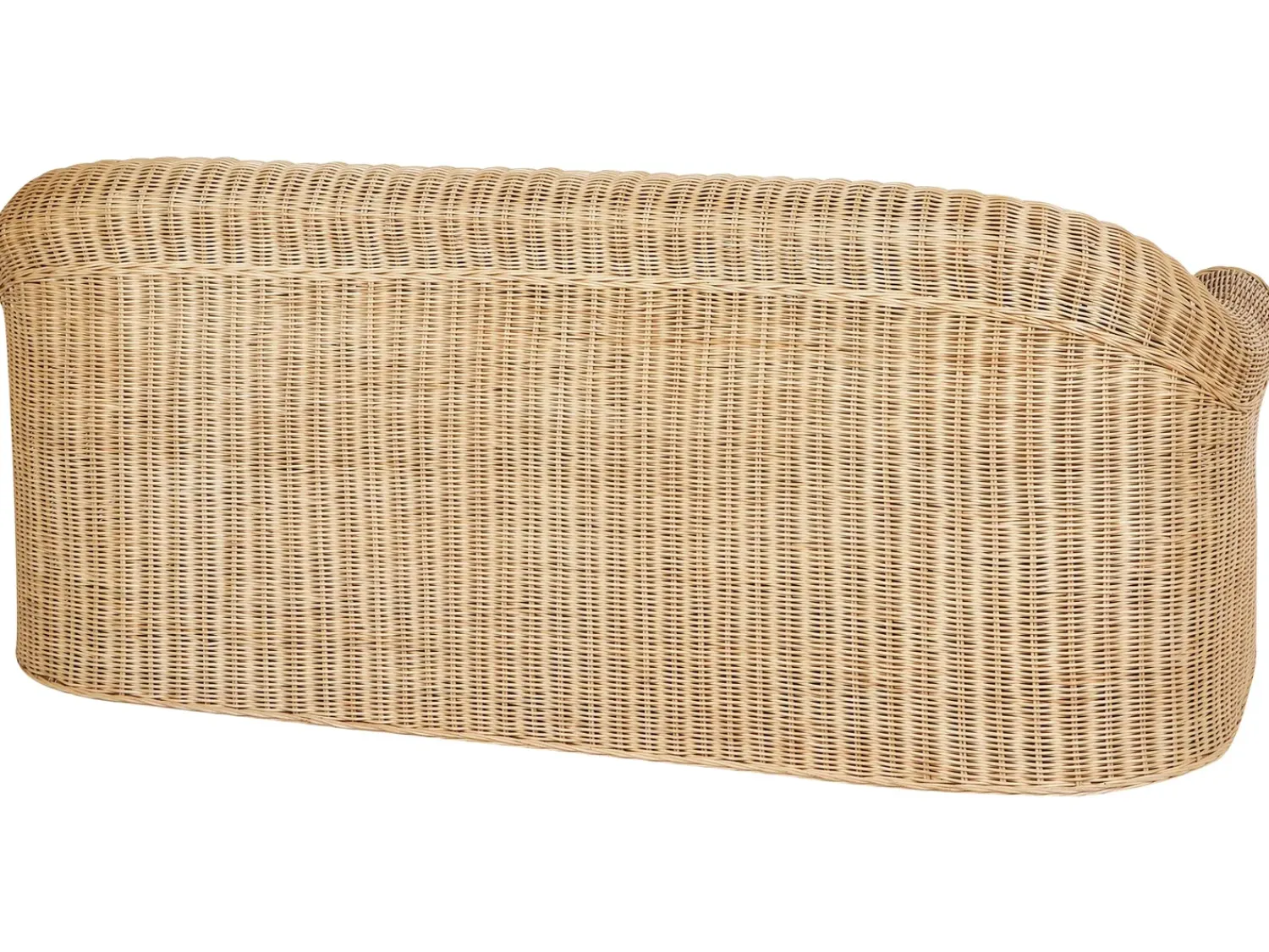 Sale Beliani Set da giardino con tavolo 5 posti LIVADEIA Rattan Naturale Bianco Naturale