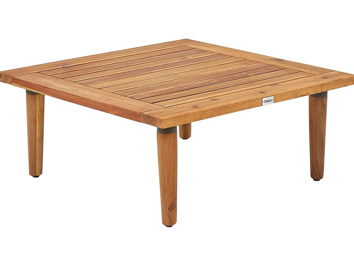 Sale Beliani Set da giardino con tavolo 4 posti FRASCATI Modulare Legno di acacia certificato Bianco sporco Bianco Marrone
