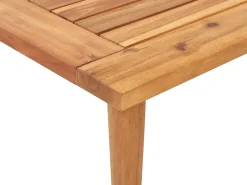 Sale Beliani Set da giardino con tavolo 4 posti FRASCATI Modulare Legno di acacia certificato Bianco sporco Bianco Marrone