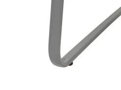 Best Beliani Set da giardino con tavolo 4 posti BARREA Metallo Grigio