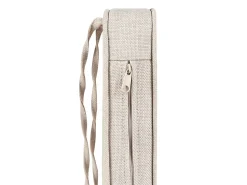 Online Beliani Set da giardino con tavolo 4 posti ARENELLA Legno di acacia certificato Beige chiaro Beige Marrone