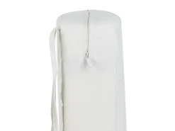 Online Beliani Set da giardino con tavolo 5 posti SERLA Metallo Bianco Beige Bianco