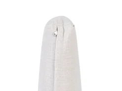 Sale Beliani Set da giardino con tavolo 4 posti VEZZANA Metallo Beige chiaro Beige Marrone Nero