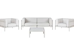 Sale Beliani Set da giardino con tavolo 4 posti FERRETTI chiaro Beige