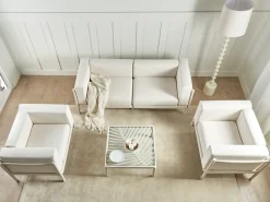 Sale Beliani Set da giardino con tavolo 4 posti FERRETTI chiaro Beige