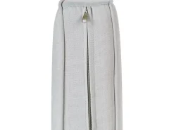 Discount Beliani Set da giardino con tavolo 5 posti SKALA Metallo chiaro Grigio