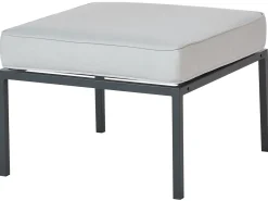 Discount Beliani Set da giardino con tavolo 5 posti SKALA Metallo chiaro Grigio