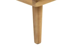 Discount Beliani Set da giardino con tavolo 4 posti ACCADIA Legno di acacia certificato Beige chiaro Beige Marrone