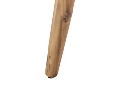 Discount Beliani Set da giardino con tavolo 4 posti ACCADIA Legno di acacia certificato Beige chiaro Beige Marrone