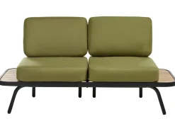 Online Beliani Set da giardino con tavolo 4 posti MINOZZO Legno di acacia certificato Verde oliva Marrone Verde Nero