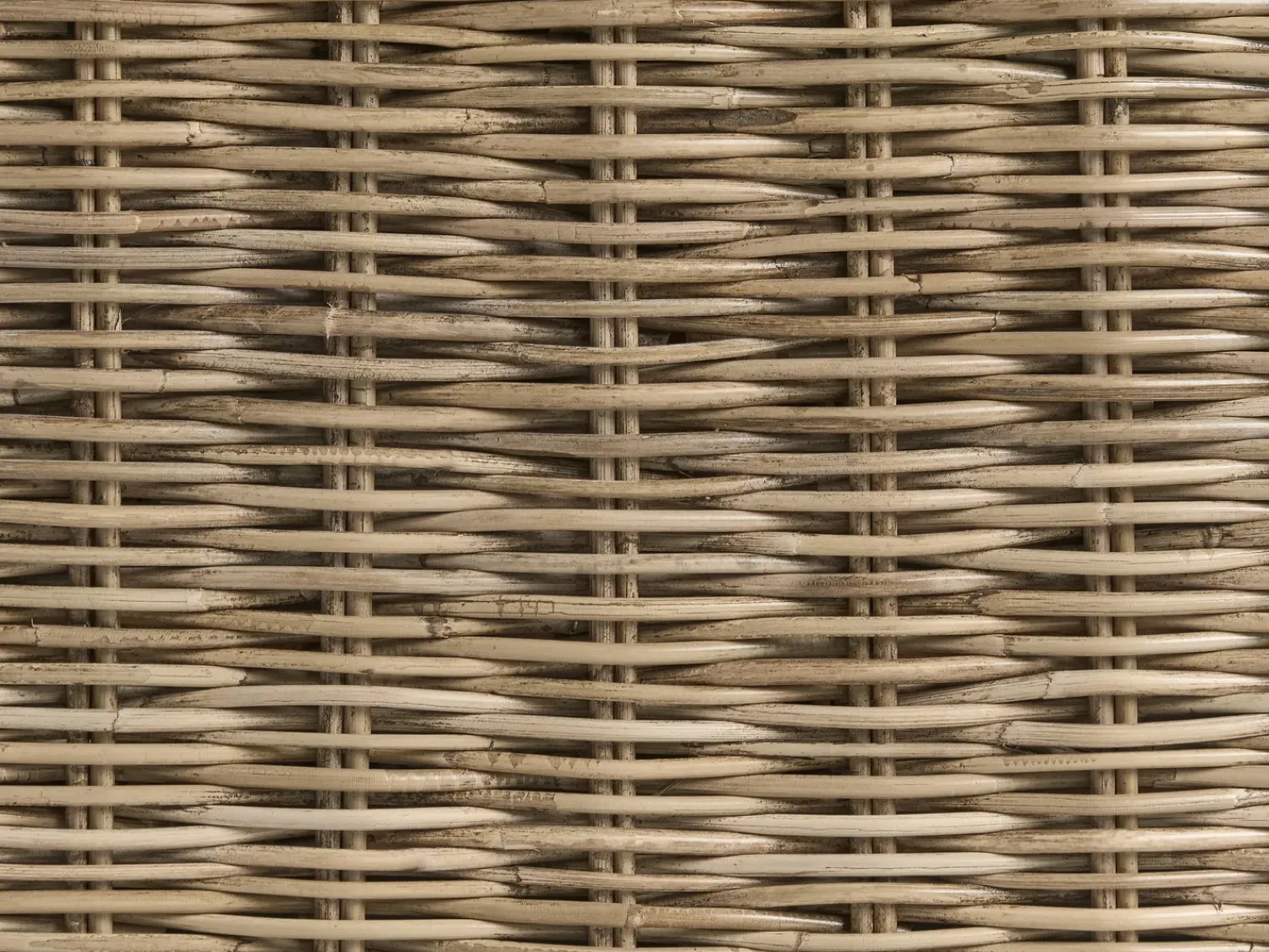 Discount Beliani Set da giardino con tavolo 4 posti VARALLO Modulare Rattan Grigio Bianco Grigio
