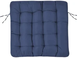 Clearance Beliani Set da giardino con tavolo 4 posti GARDA Metallo Blu Bianco Blu
