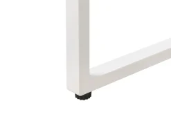 Clearance Beliani Set da giardino con tavolo 4 posti GARDA Metallo Blu Bianco Blu
