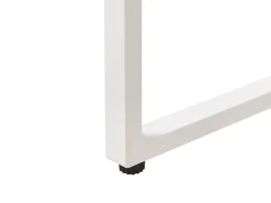 Sale Beliani Set da giardino con tavolo 4 posti GARDA Metallo Verde Bianco Verde