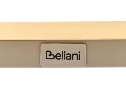 New Beliani Set da giardino con tavolo 5 posti MURATO Metallo Beige