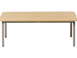 New Beliani Set da giardino con tavolo 5 posti MURATO Metallo Beige