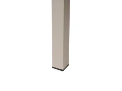 New Beliani Set da giardino con tavolo 5 posti MURATO Metallo Beige