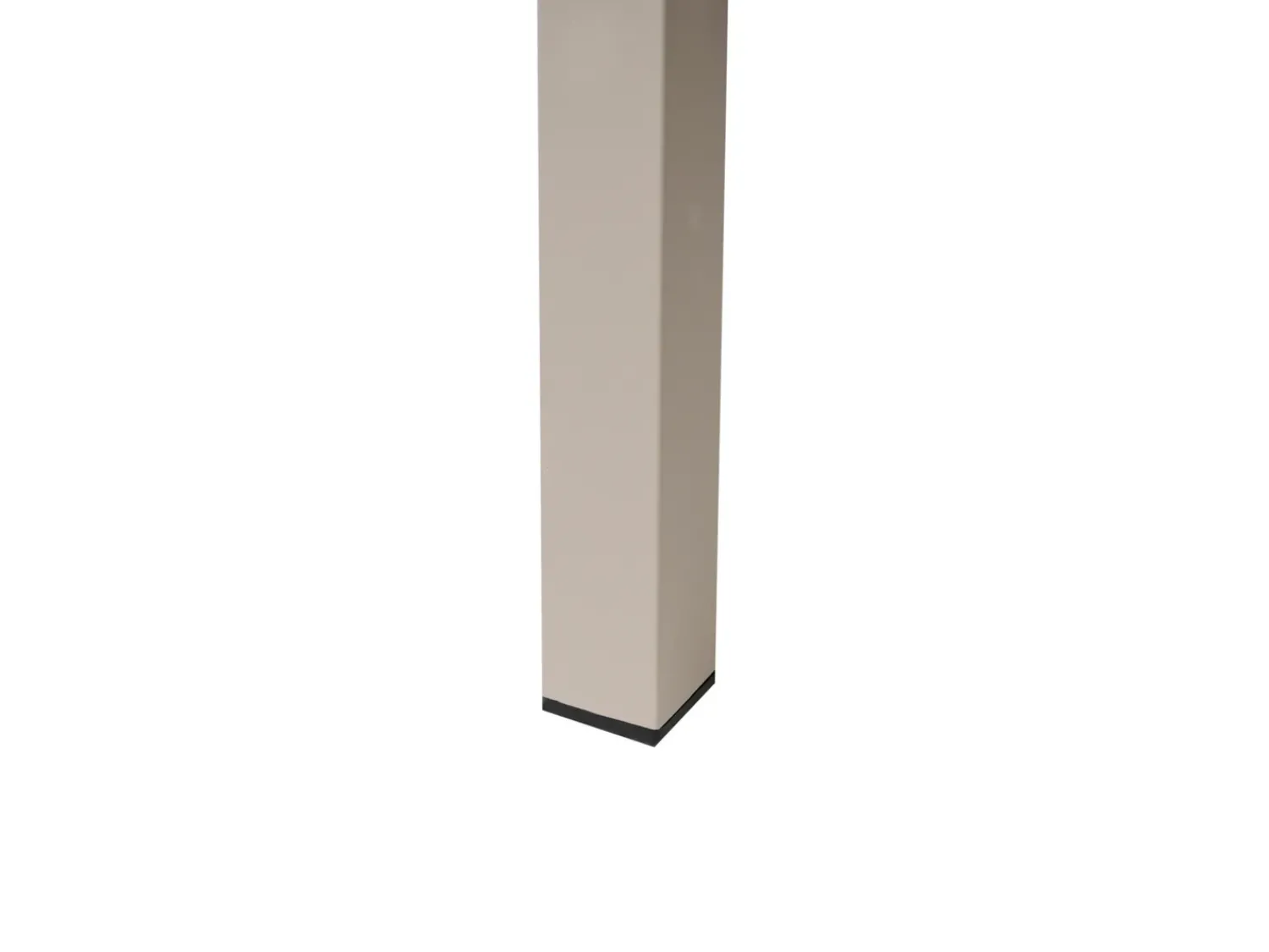 New Beliani Set da giardino con tavolo 5 posti MURATO Metallo Beige