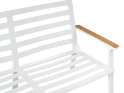 Beliani Set da giardino con tavolo 4 posti ORERO Tortora Bianco Beige Marrone