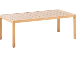 Sale Beliani Set da giardino con tavolo 5 posti ONETA Metallo Marrone chiaro Beige Marrone