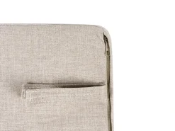 Sale Beliani Set da giardino con tavolo 5 posti ONETA Metallo Marrone chiaro Beige Marrone