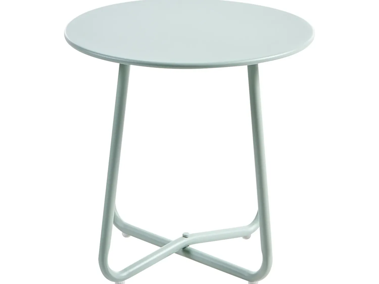 Sale Beliani Set da giardino con tavolo 2 posti PASTO Metallo Verde menta Beige Verde
