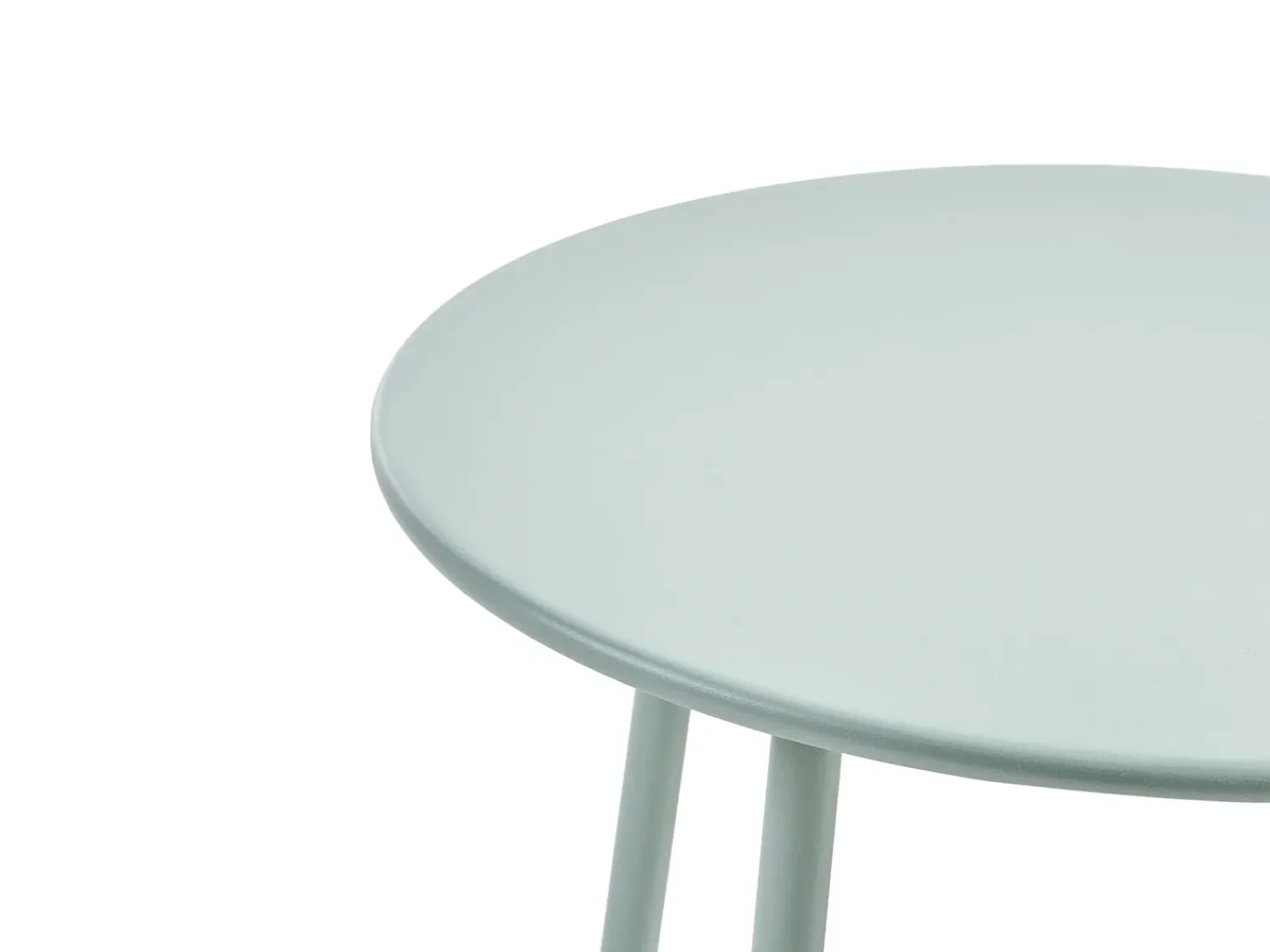 Sale Beliani Set da giardino con tavolo 2 posti PASTO Metallo Verde menta Beige Verde