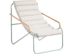 Sale Beliani Set da giardino con tavolo 2 posti PASTO Metallo Verde menta Beige Verde