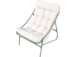 Online Beliani Set da giardino con tavolo 2 posti MOLVENO Metallo Beige/Verde Beige Verde
