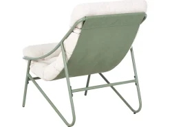 Online Beliani Set da giardino con tavolo 2 posti MOLVENO Metallo Beige/Verde Beige Verde