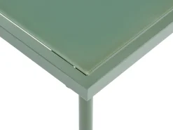 Online Beliani Set da giardino con tavolo 2 posti MOLVENO Metallo Beige/Verde Beige Verde