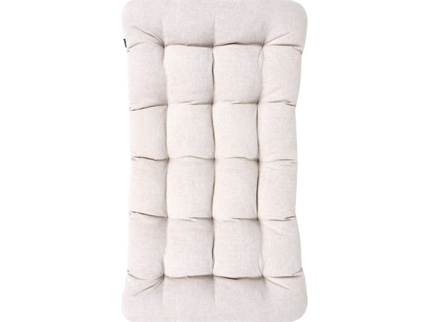 Beliani Set da giardino con tavolo 4 posti MOLVENO Metallo Beige/Verde Beige Verde