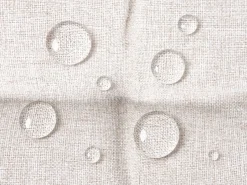 Beliani Set da giardino con tavolo 4 posti MOLVENO Metallo Beige/Verde Beige Verde