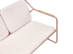 Sale Beliani Set da giardino con tavolo 4 posti CALASCIO Metallo chiaro Beige