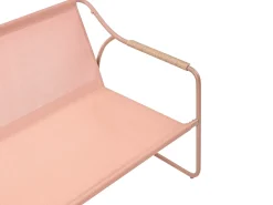 Sale Beliani Set da giardino con tavolo 4 posti CALASCIO Metallo chiaro Beige