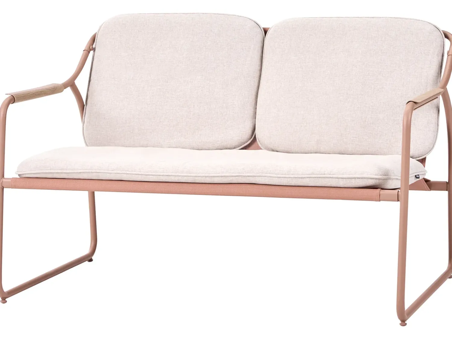 Sale Beliani Set da giardino con tavolo 4 posti CALASCIO Metallo chiaro Beige