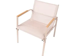 Best Beliani Set da giardino con tavolo 4 posti LEDRO Metallo Beige