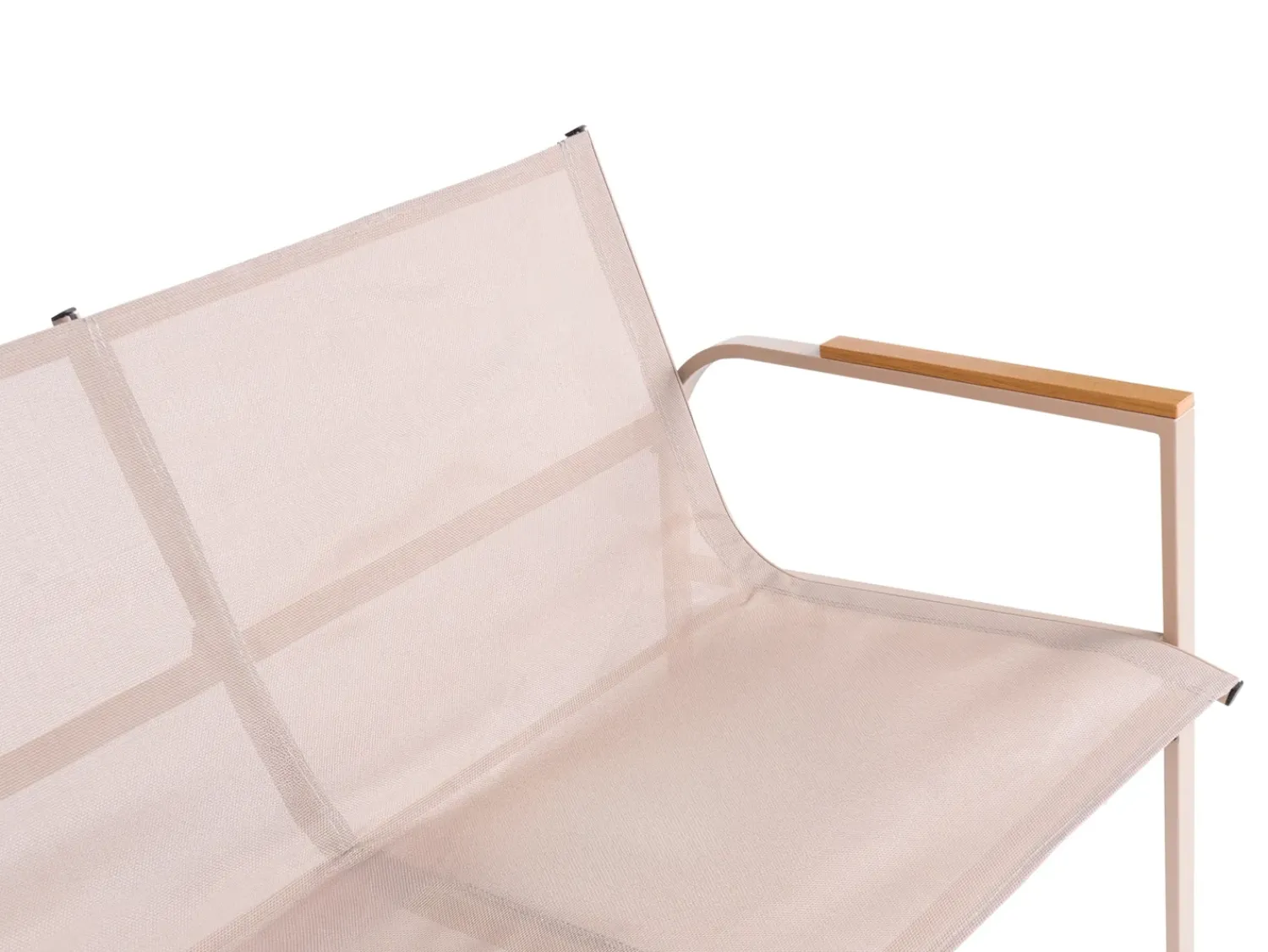 Best Beliani Set da giardino con tavolo 4 posti LEDRO Metallo Beige