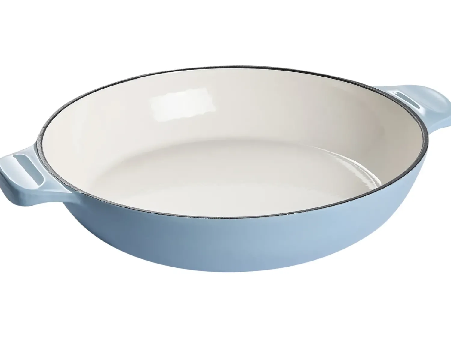 Clearance Beliani Set da 7 pezzi in ghisa FERRANO Azzurro Blu Bianco Blu Oro