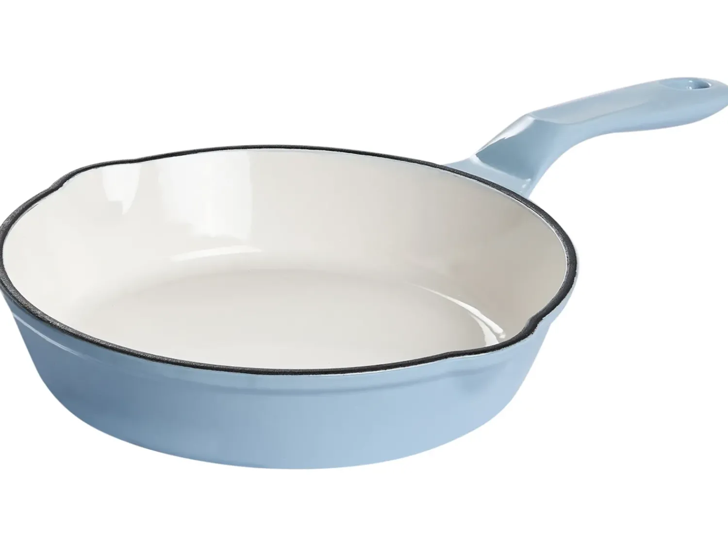 Clearance Beliani Set da 7 pezzi in ghisa FERRANO Azzurro Blu Bianco Blu Oro