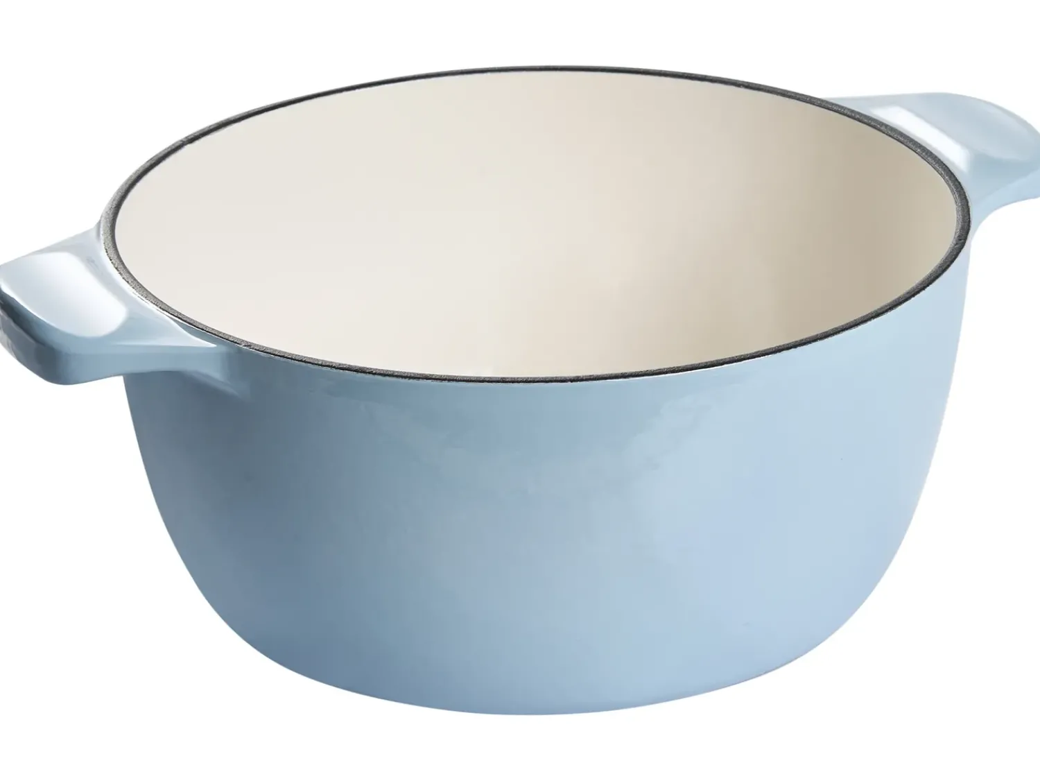Clearance Beliani Set da 7 pezzi in ghisa FERRANO Azzurro Blu Bianco Blu Oro